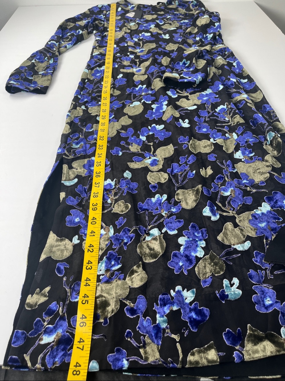 Rag & Bone Sheer GIGI Column MIDI Dress Sz M 6/8 See Pics - Picture 11 of 15